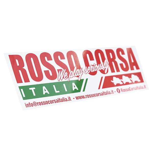 ROSSO CORSA ITALIA Sticker(Italia slash)