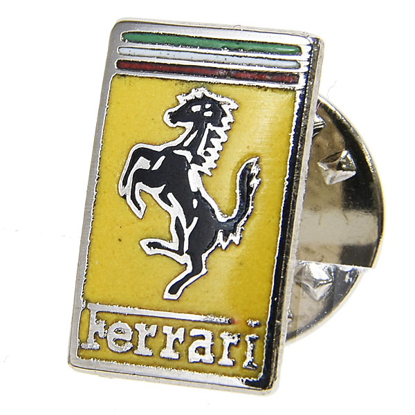 Ferrari Emblem Shaped Pin Badge by LORIOLI