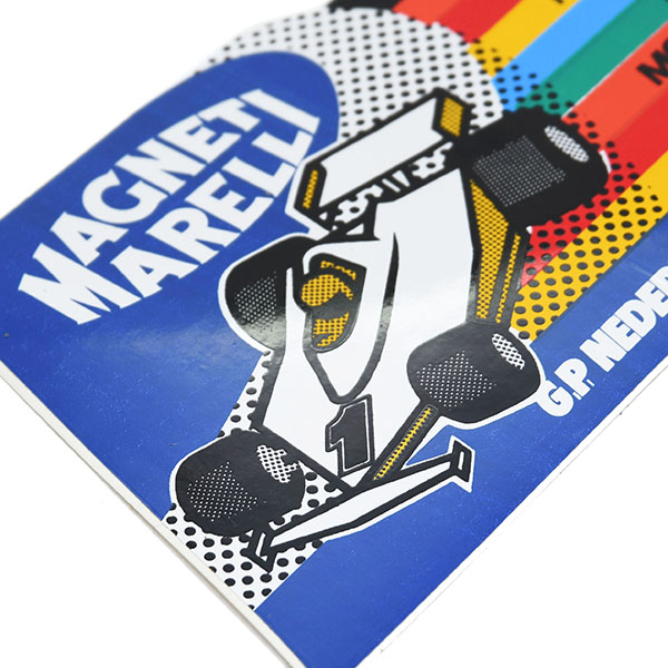 MAGNETI MARELLI F1 1980 NEDERLAND GP Sticker