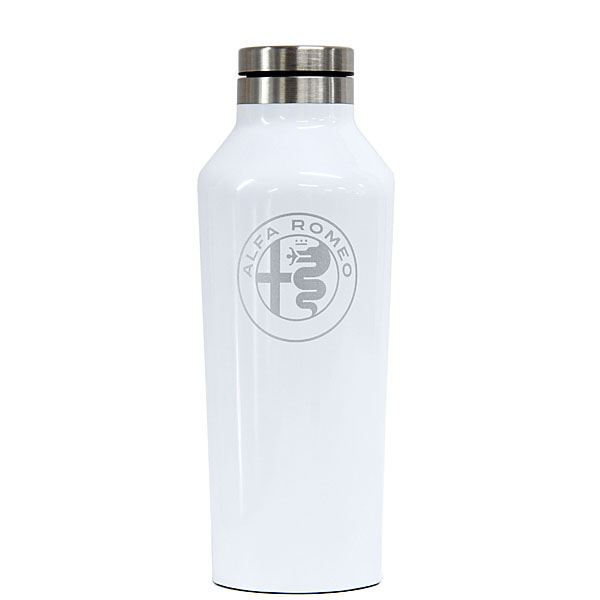 Alfa Romeo純正サーモボトル By CORKCICLE(ホワイト/9oz)