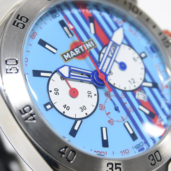MARTINI RACING Chronograph Watch(Sky Blue) 
