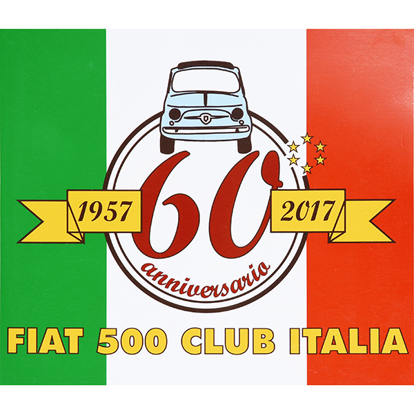 FIAT 500 CLUB ITALIA FIAT 500 60周年記念マグネット 非売品