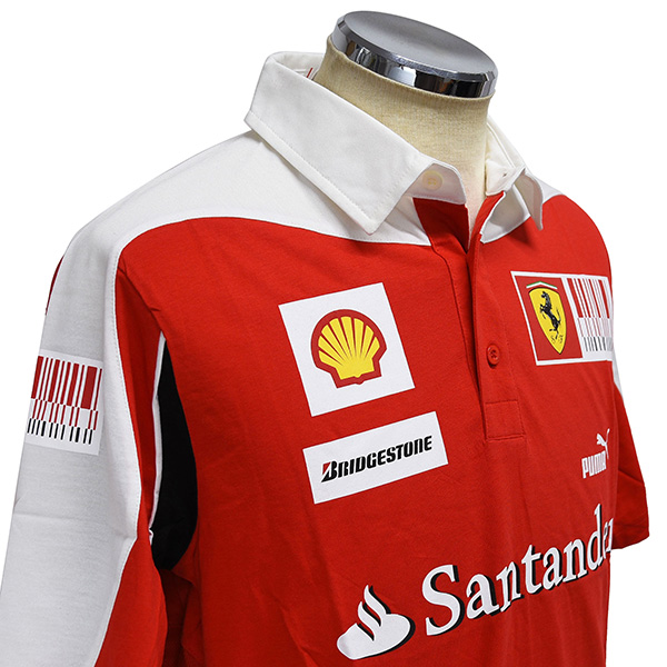 Scuderia Ferrari 2010 Drivers Polo shirts(Late Model)