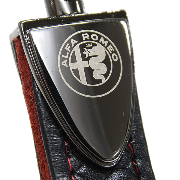 Alfa Romeo Leather Strap Keyring