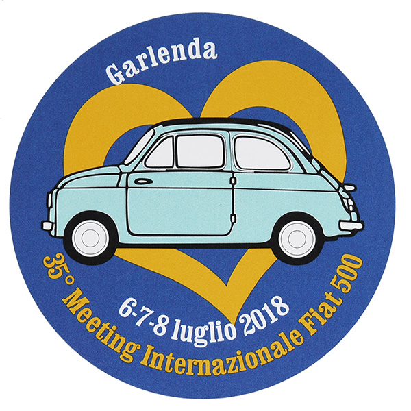 FIAT 500 CLUB ITALIA 35th Meeting Sticker