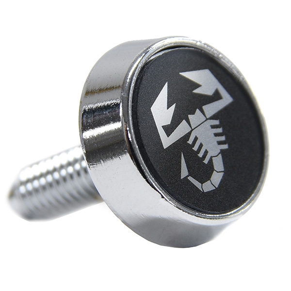 ABARTH Genuine anti-theft license plate lock bolt (emblem type) by McGard