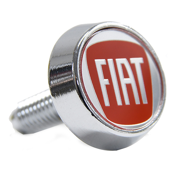 FIAT純正盗難防止用ナンバープレートロックボルト(エンブレムタイプ) by McGard<br><font size=-1 color=red>01/14到着</font>