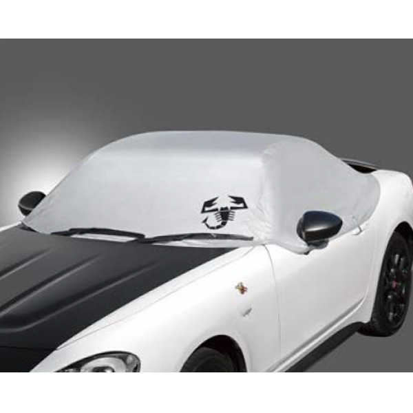ABARTH純正124 spiderハーフボディカバー<br><font size=-1 color=red>01/11到着</font>