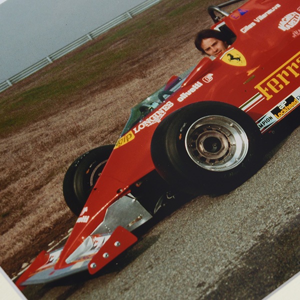 Gilles Villeneuve Photo with Frame Type B