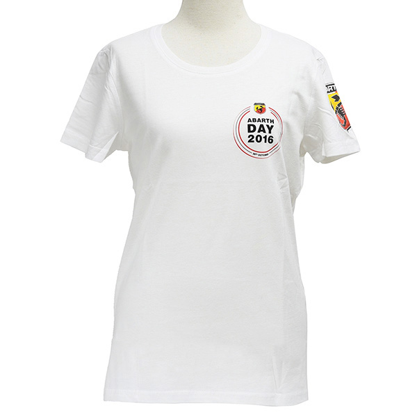 ABARTH DAY 2016 T-Shirts(for Women/White)