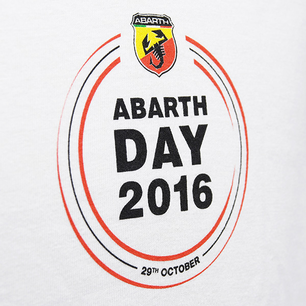 ABARTH DAY 2016 T-Shirts(White)