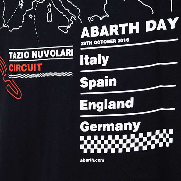 ABARTH DAY 2016 T-Shirts(Black)