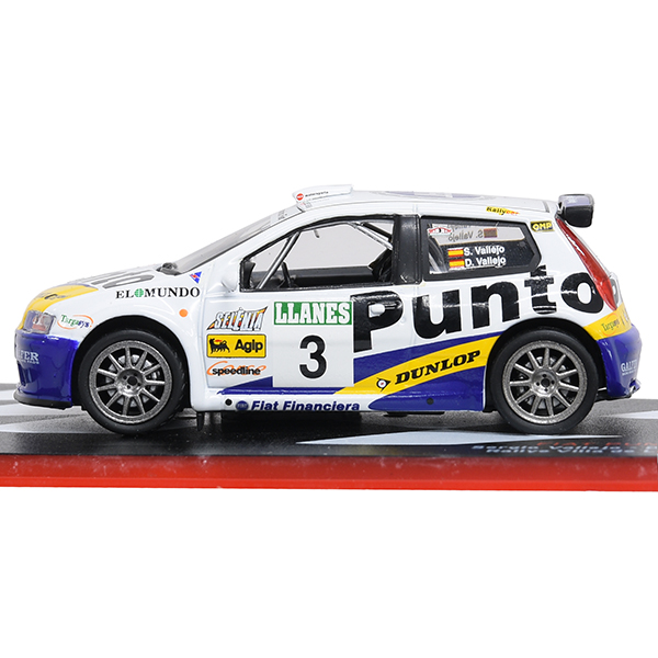 1/43 FIAT Punto S1600 Rally Miniature Model
