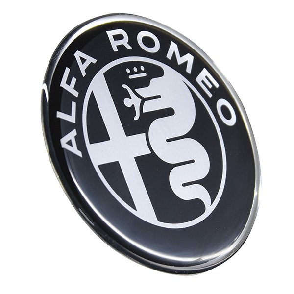 Alfa Romeo New Emblem 3D Sticker(48mm/Monotone)