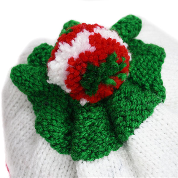 Alfa Romeo Knitted Hat & Muffler(Tricolor)