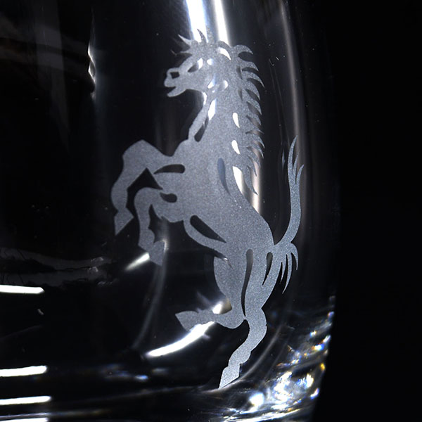 Ferrari Cavallino Glass by Luigi Bormioli