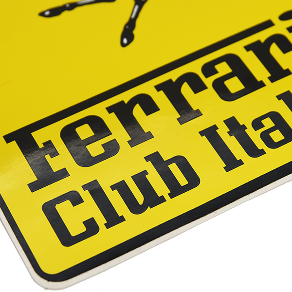 Ferrari Club Italia Emblem Sticker(XL)