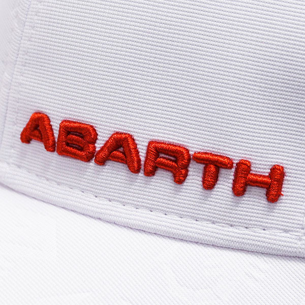 ABARTH純正ベースボールキャップ-Scorpione/ホワイト-