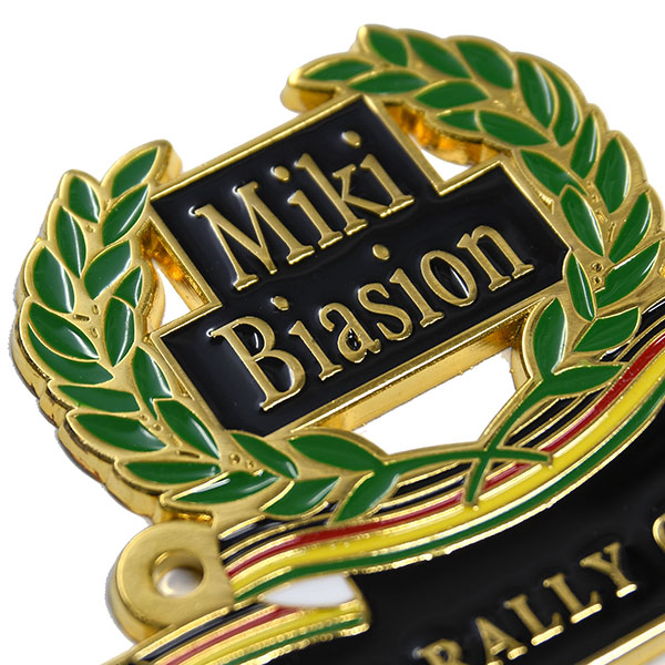 Miki Biasion World Champione Memorial Emblem