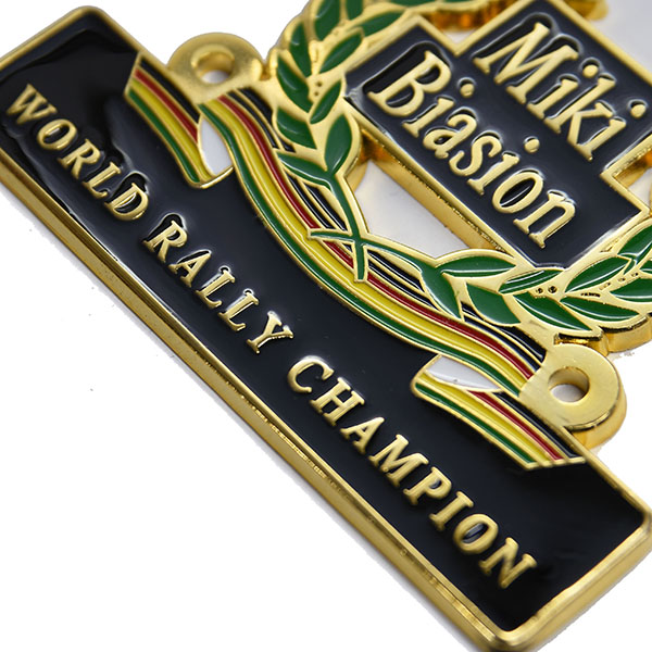 Miki Biasion World Champione Memorial Emblem