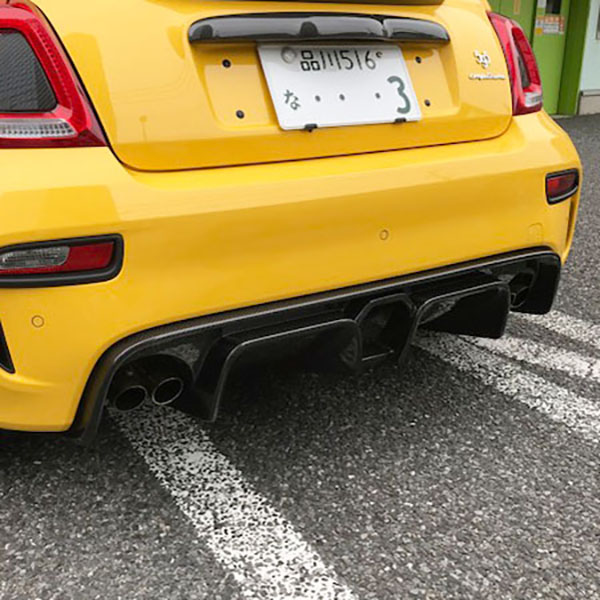 ABARTH 595(¥·¥ê¡¼¥º4)¥«¡¼¥Ü¥ó¥Ç¥£¥Õ¥å¡¼¥¶¡¼ by THREE HUNDRED