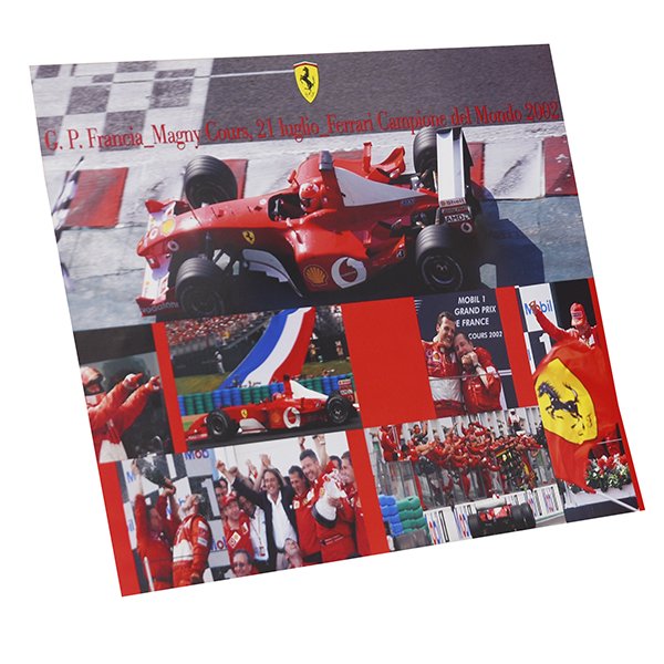 Scuderia Ferrari2002 Drivers Title Memorial Poster