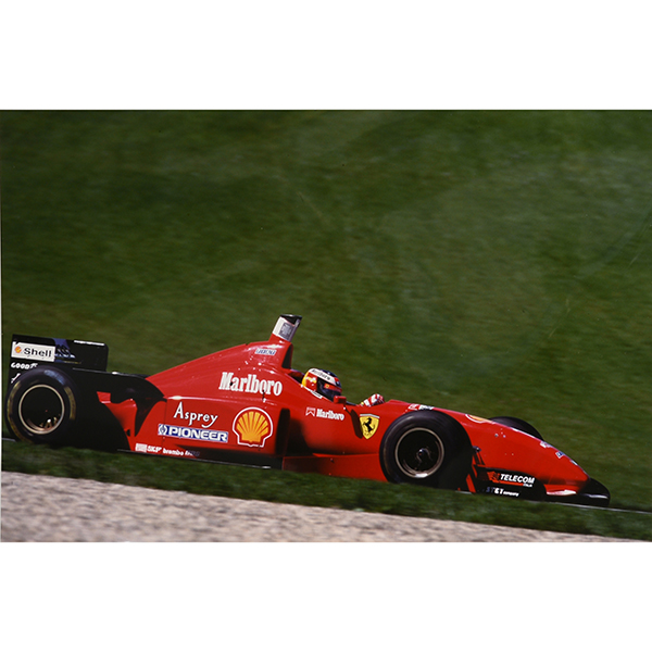 Scuderia Ferrari1996オリジナルプレスクロームフォト-サンマリノGP-