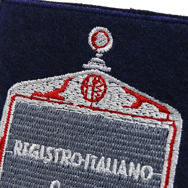 Registro Italiano Alfa Romeo Grill Shaped Patch