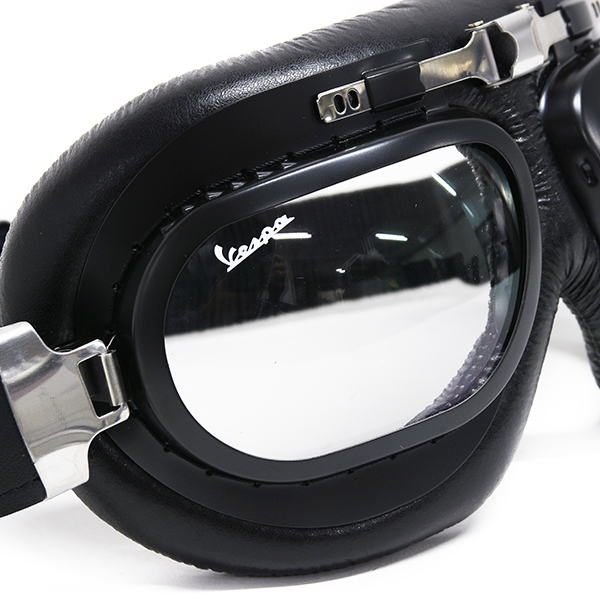 Vespa Official Vintage Style Goggle(Black)