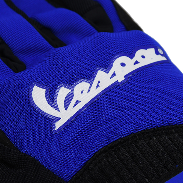 Vespa Official Riding Color Gloves(Blue)