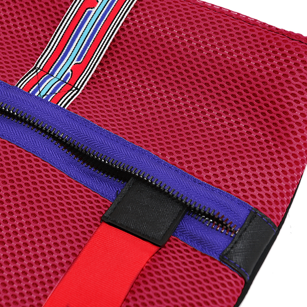 Vespa Official Tote Bag-V STRIPES-(Red)