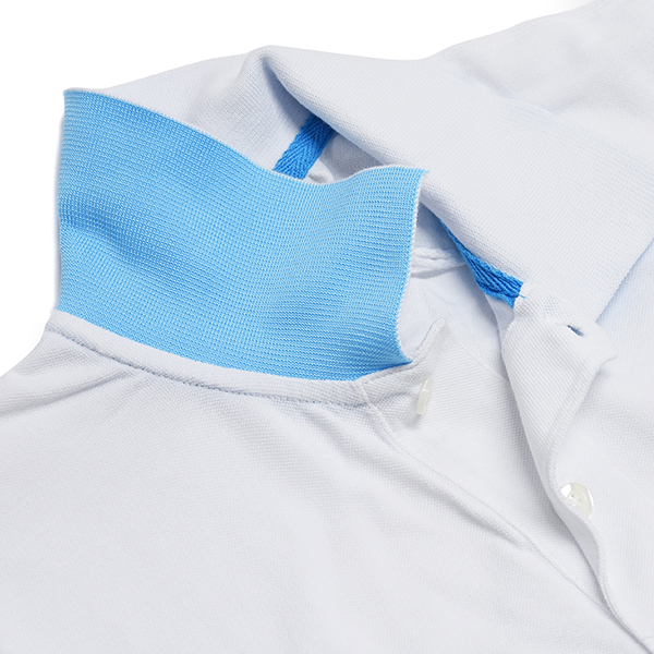 Vespa Official Logo Polo Shirts(White)