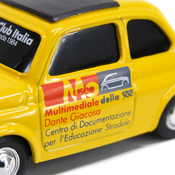 1/43 FIAT Nuova 500 Miniature Model(MUSEO 500 Version/Yellow) by FIAT 500 CLUB ITALIA