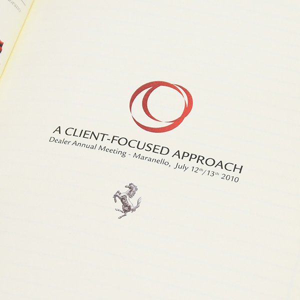 Ferrari Client Focused Approach2010 Meeting Note Pad
