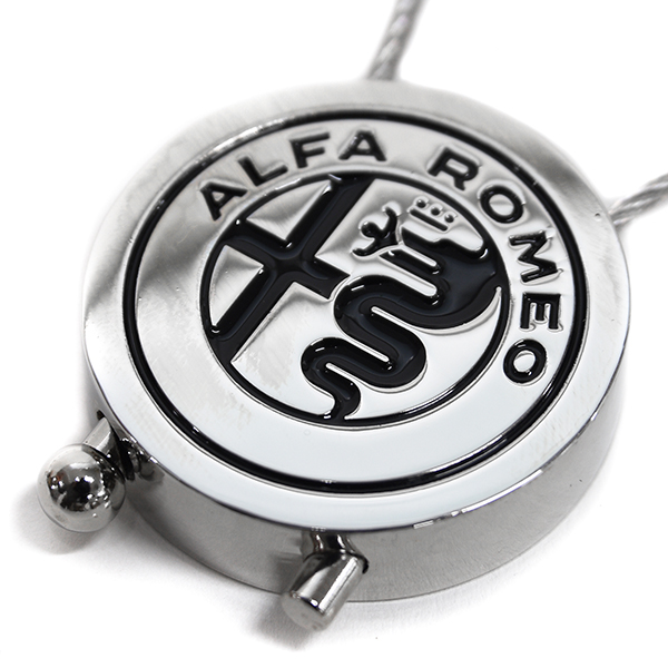 Alfa Romeo Logo Metal Keyring