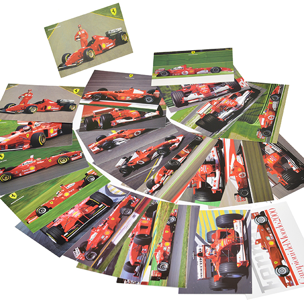 Scuderia Ferrari純正1996-2006ドライバーズカード23枚コンプリートセット