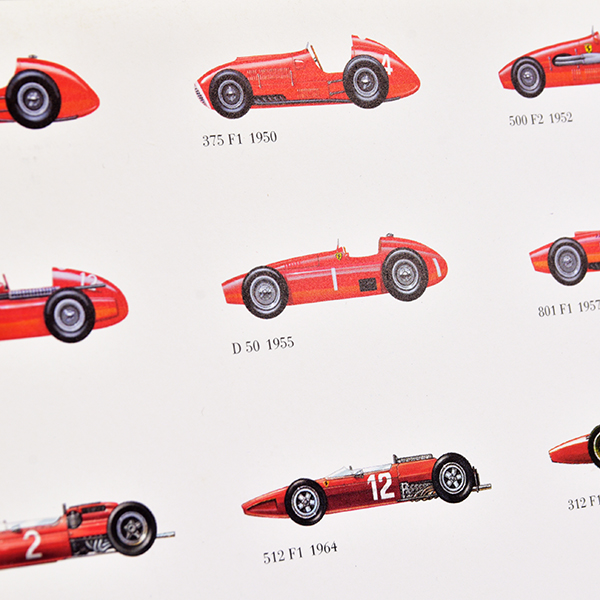 Scuderia Ferrari Photo Card Set(2pcs.)
