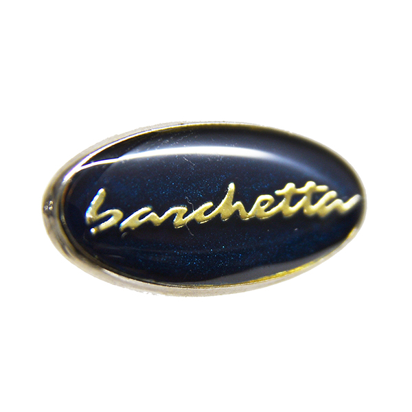 FIAT barchetta Oval Shaped Logo Pin Badge(Navy)