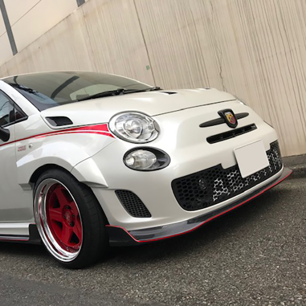 ABARTH 500/595/695¥«¡¼¥Ü¥ó¥ê¥Ã¥×¥¹¥Ý¥¤¥é¡¼Type B by THREE HUNDRED