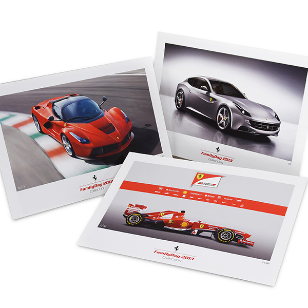 Ferrari FAMILY DAY 2013 Memorial Poster Set(3pcs.)