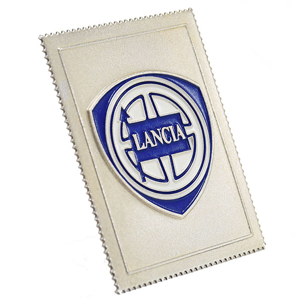 LANCIA Emblem Stamp Shaped Plate