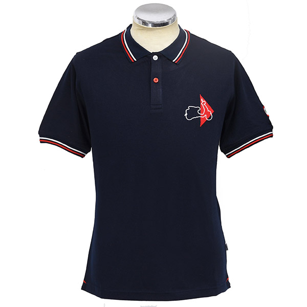 Vespa Official Polo-Shirts-MODERNIST-/Navy