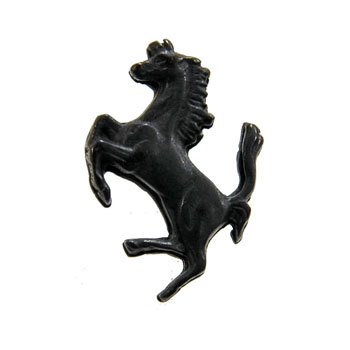Ferrari Cavallino Pin Badge (Black) 