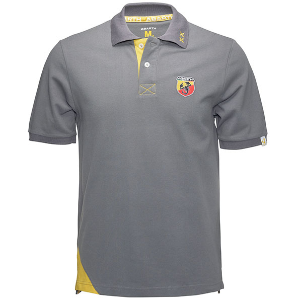 ABARTH Polo Shirts(Emblem&Logo/Grey)