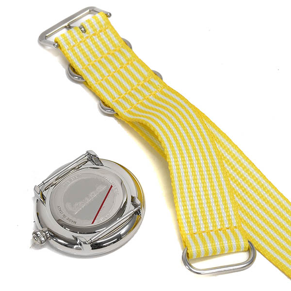 Vespa Official Watch-IRREVERENT-(Stripe/Yellow)