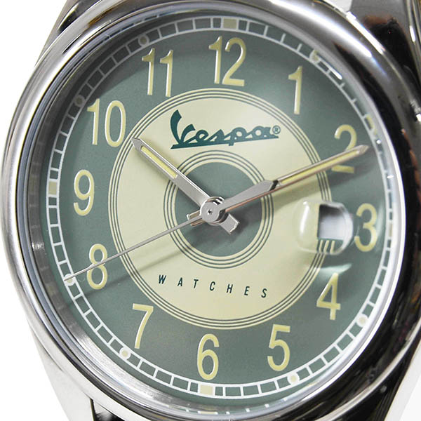 Vespa Official Watch-HERITAGE-(Green)