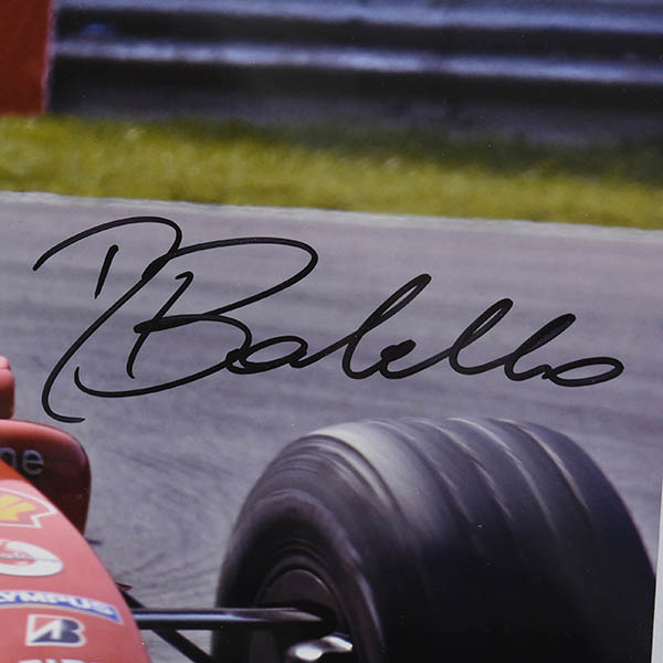 Scuderia Ferrari 2005 Photo Frame with M.Schumacher &R.Barrichello Signature