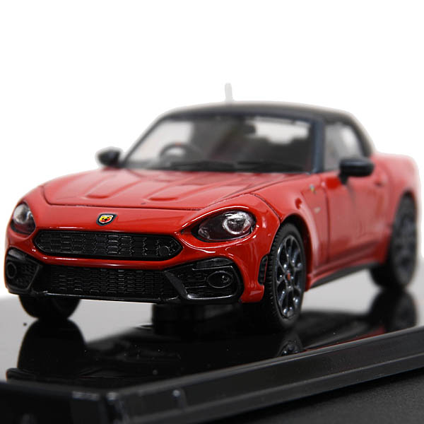 1/43 ABARTH 124 spider Miniature Model(Closed/Red)<br><font size=-1 color=red>01/11到着</font>