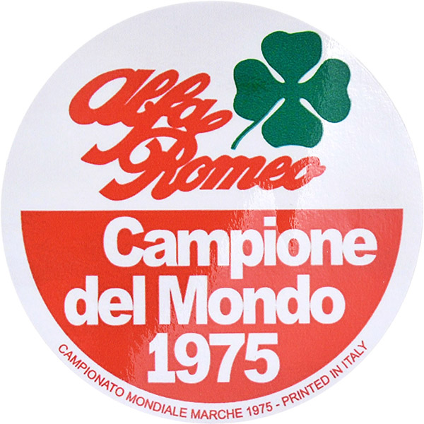 Alfa Romeo Campione del Mondo 1975ƥå(ץ)