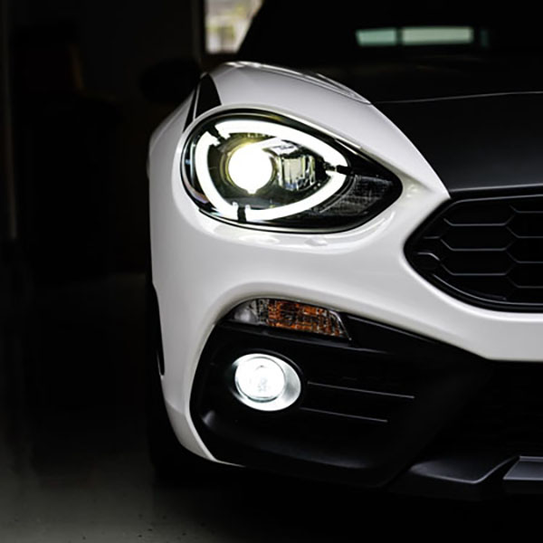 ABARTH 124 spider LED Fog lamp Kit by THREE HUNDRED